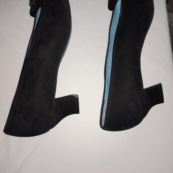 Thierry Rabotin Black Suede Pumps - Picture 14 of 16